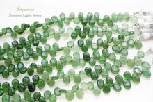 画像をギャラリービューアに読み込む, 上質 サーペンティン 蛇紋岩 スムースペアシェイプ