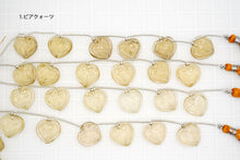 画像をギャラリービューアに読み込む, (No.1-2)ハート フクロウ カービング ビアクォーツ ムーンストーン 彫り