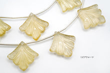 画像をギャラリービューアに読み込む, (No.1-4)リーフ カービング ビアクォーツ 水晶 スモーキークォーツ 彫り