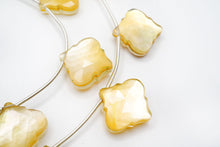 画像をギャラリービューアに読み込む, モロッカンシェイプ 横穴 水晶+MOP トリプレット 5pc