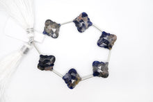 Load image into Gallery viewer, (Half row 10 grains / 1 row 20 grains) Large chocolate moonstone pear shape micro cut