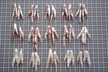 画像をギャラリービューアに読み込む, (モーブピンク/白)淡水パール ツリーブランチ ルース 上部横穴