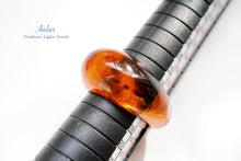 Load image into Gallery viewer, (17〜19号)琥珀 アンバー バルチックアンバー 甲丸 リング