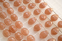 Load image into Gallery viewer, (半連/1連)上質 ピーチムーンストーン オーバルカット マイクロカット