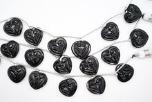 Load image into Gallery viewer, (Half row 10 grains / 1 row 20 grains) Large chocolate moonstone pear shape micro cut