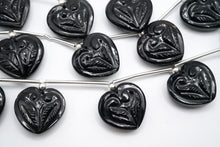 Load image into Gallery viewer, (Half row 10 grains / 1 row 20 grains) Large chocolate moonstone pear shape micro cut