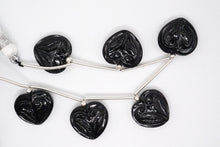 Load image into Gallery viewer, (Half row 10 grains / 1 row 20 grains) Large chocolate moonstone pear shape micro cut