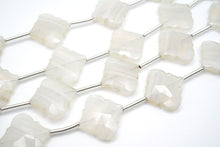 Load image into Gallery viewer, (Half row 10 grains / 1 row 20 grains) Large chocolate moonstone pear shape micro cut