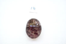 画像をギャラリービューアに読み込む, (No.1-26)上質 ガーデンクォーツ ルース 穴無し カボション 裏フラット