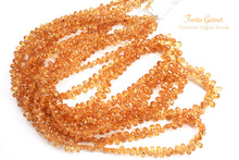 Load image into Gallery viewer, (M/L) Gem Quality Unheated Spessartite Garnet Pear Shape Cut Mandarin Garnet