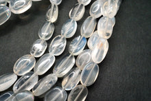 画像をギャラリービューアに読み込む, (半連/1連)セイロン産 ムーンストーン スムースタンブル