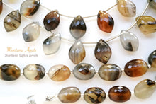 Load image into Gallery viewer, (半連/1連)高品質 モンタナ アゲート フラットシャンデリア マイクロカット