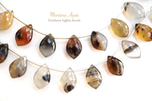Load image into Gallery viewer, (半連/1連)高品質 モンタナ アゲート フラットシャンデリア マイクロカット