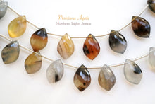 Load image into Gallery viewer, (半連/1連)高品質 モンタナ アゲート フラットシャンデリア マイクロカット