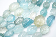画像をギャラリービューアに読み込む, マルチカラー ベリル アクアマリン 大粒 スムース タンブル