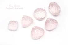 Load image into Gallery viewer, (Half Strand/1 Strand) Small Herkimer Quartz Rock Crystal Rough Rock Double Sword