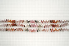 画像をギャラリービューアに読み込む, (半連/1連)マルチカラー スピネル スムースドロップ