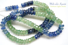 Load image into Gallery viewer, (21-23 grains per row) Nepal Indigo Blue Moscayanite Plain Pear Shape