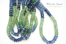 Load image into Gallery viewer, (21-23 grains per row) Nepal Indigo Blue Moscayanite Plain Pear Shape