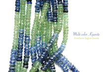 Load image into Gallery viewer, (21-23 grains per row) Nepal Indigo Blue Moscayanite Plain Pear Shape