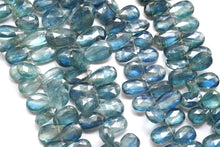 Load image into Gallery viewer, (21-23 grains per row) Nepal Indigo Blue Moscayanite Plain Pear Shape