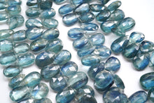 Load image into Gallery viewer, (21-23 grains per row) Nepal Indigo Blue Moscayanite Plain Pear Shape