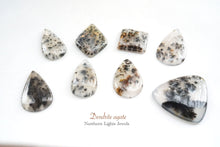 画像をギャラリービューアに読み込む, 9/28(No.1-15/粒売り)デンドライト アゲート ルース 穴なし カボション
