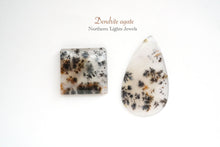画像をギャラリービューアに読み込む, 9/28(No.1-15/粒売り)デンドライト アゲート ルース 穴なし カボション