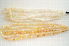 Load image into Gallery viewer, (白/イエロー〜褐色)宝石質 エチオピア産 オパール スムースロンデル