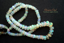 Load image into Gallery viewer, (白/イエロー〜褐色)宝石質 エチオピア産 オパール スムースロンデル