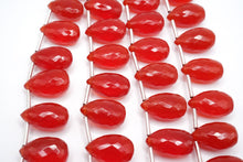 画像をギャラリービューアに読み込む, マイクロカット カーネリアン ファセット ペアシェイプ