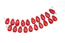 画像をギャラリービューアに読み込む, (2pc/10pc)マイクロカット カーネリアン ファセット ペアシェイプ 大