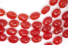 画像をギャラリービューアに読み込む, マイクロカット カーネリアン ファセット オーバル