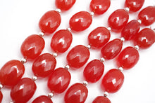 画像をギャラリービューアに読み込む, マイクロカット カーネリアン ファセット オーバル
