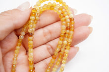 画像をギャラリービューアに読み込む, マイクロカット イエローオパール ファセット ロンデル