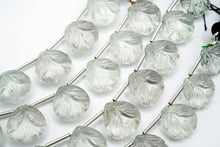 Load image into Gallery viewer, (Half Strand/1 Strand) High Quality Large Green Onyx Flat Chandelier Cut Micro Cut