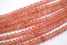 Load image into Gallery viewer, (14 beads / A, B, C) Large Rhodochrosite / Inca Rose Flat Marron Shape Beads