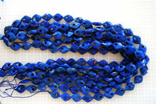 Load image into Gallery viewer, (180 grains or more per row) Small lapis lazuli button cut 2.5 x 1.5 mm