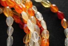 Load image into Gallery viewer, (1 row 18cm, 45 grains) High-quality fire opal/Mexican opal 4.5-5mm round cut