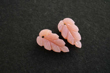 画像をギャラリービューアに読み込む, (#23-30) ピンクオパール ルビー ローズクォーツ プレナイト 穴あき カービング ルース