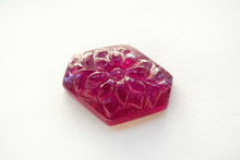 画像をギャラリービューアに読み込む, (#23-30) ピンクオパール ルビー ローズクォーツ プレナイト 穴あき カービング ルース