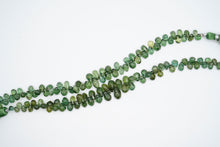 Load image into Gallery viewer, (1 row 38 cm 190 grains) Green Apatite Heishi Beads 3.5-4.5 mm