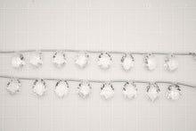 Load image into Gallery viewer, (4/6/10) High Quality Rock Crystal Rosetta Concave Cut Beads Pear Shape