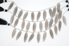 Load image into Gallery viewer, (Half row 10 grains / 1 row 20 grains) Large chocolate moonstone pear shape micro cut