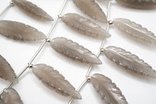 Load image into Gallery viewer, (Half row 10 grains / 1 row 20 grains) Large chocolate moonstone pear shape micro cut