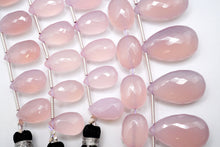 Load image into Gallery viewer, (Half Strand/1 Strand) High Quality Large Green Onyx Flat Chandelier Cut Micro Cut