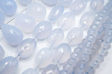 Load image into Gallery viewer, (Half row 11 grains / 1 row 28 cm 23 grains) White Moonstone Oval Faceted Micro Cut