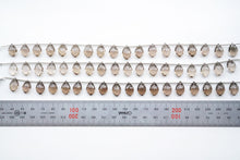 Load image into Gallery viewer, (半連/1連)高品質 スモーキークォーツ フラットシャンデリア マイクロカット