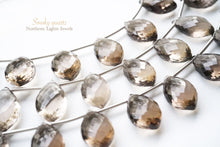 Load image into Gallery viewer, (半連/1連)高品質 スモーキークォーツ フラットシャンデリア マイクロカット