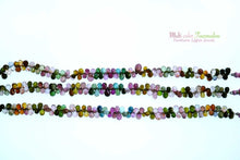 画像をギャラリービューアに読み込む, (No.1-3)宝石質 マルチカラー トルマリン ルベライト ファセット ドロップ